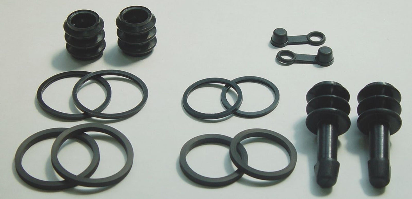 TourMax Brake Caliper Seal Rebuild Kit Front Kawasaki ZR550B1-4 90-93, ZX600C1-10 88-97, ZR750C1-24 91-94, GPX750R 87-90, ZG1000A9-14 94-99, ZX1000B1-3 88-90