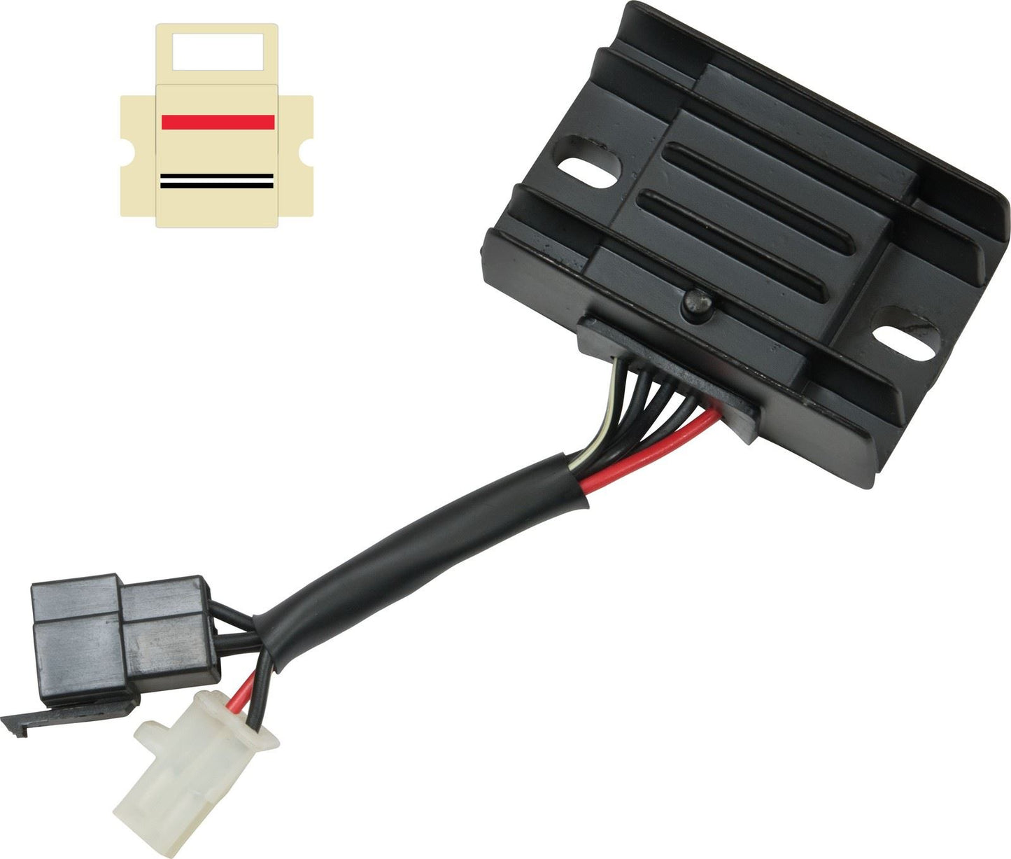 Regulator/Rectifier For Suzuki GN125 91-97,GZ250 99-10,SH572A-12, O.E Ref
