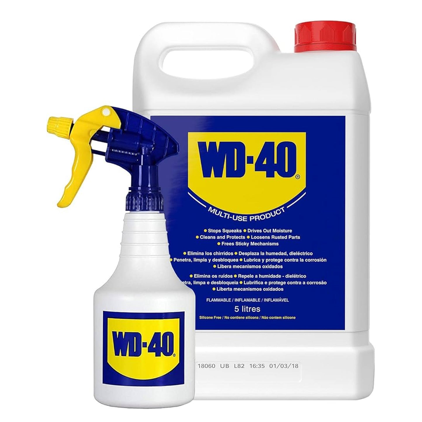 WD40 PACK 5 LITRE+SPRAY