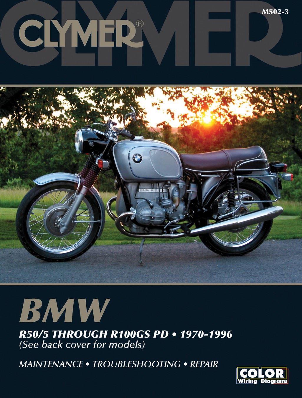 Clymer Manual For BMW R50/5 Through R100 GS PD 70-76