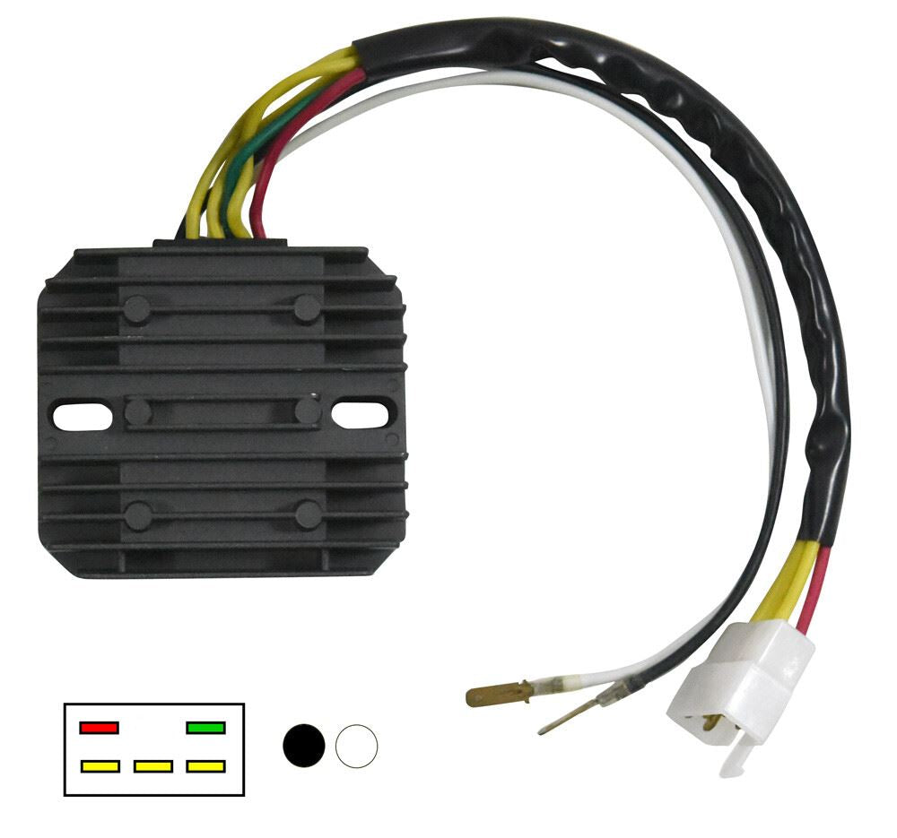 Regulator Rectifier For Honda CB350F, CB400F 75-79, CB500F 73-77, 31400-300/
