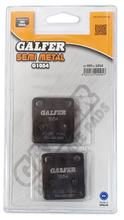 Galfer Brake Pad FD095,AD144,VD120,VD333,FA54,FDB250,SBS536