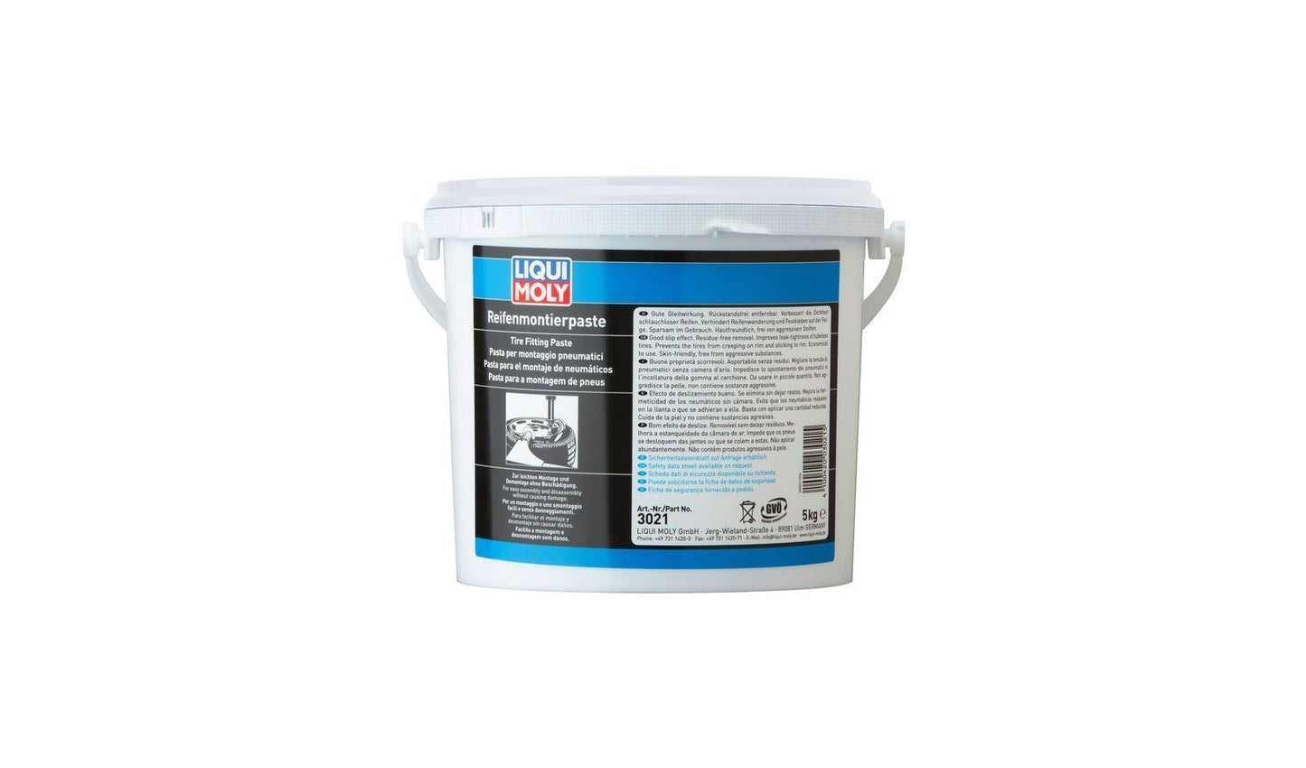 Liqui Moly Tyre Fitting Paste Soap White 5kg