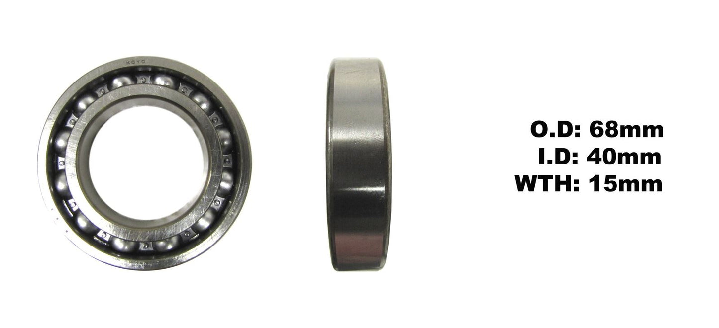 Bearing Koyo 6008(I.D 40mm x O.D 68mm x W 15mm)