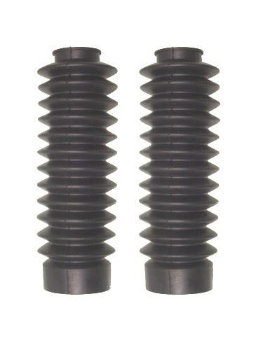 Fork Gaitors Medium Black 245mm Long Top 30mm Bottom 55mm (Pair)