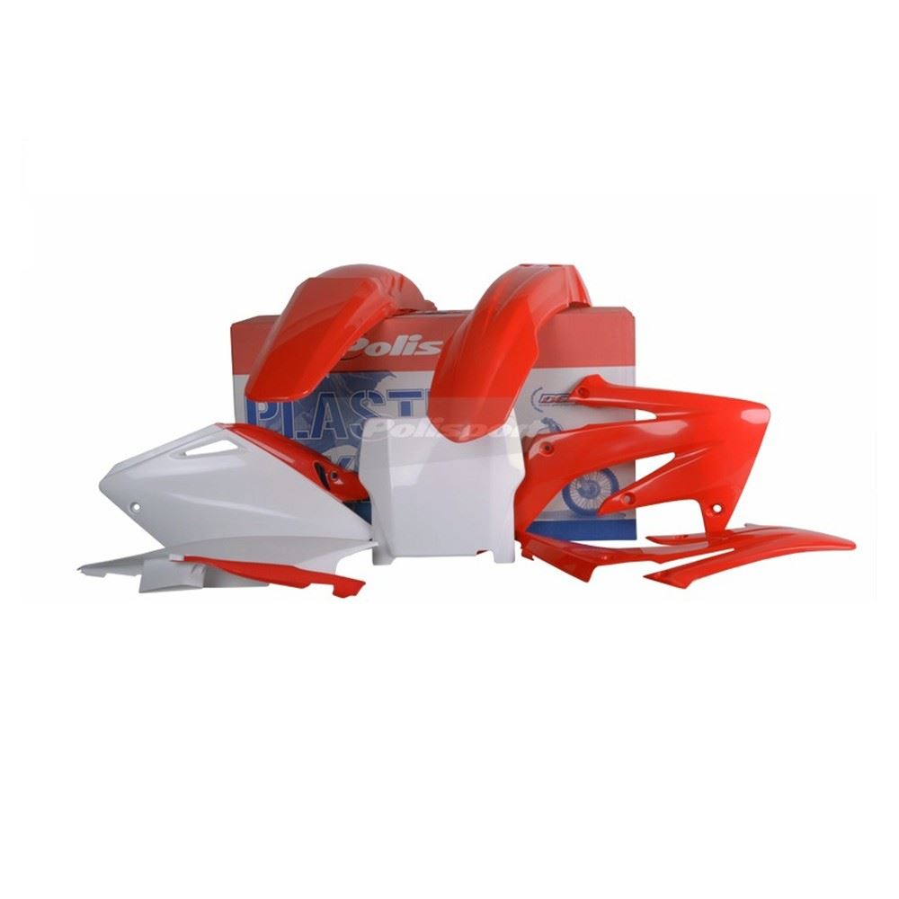 POLISPORT PLASTIC KIT HONDA CRF250R 2004-2005, OEM STYLE