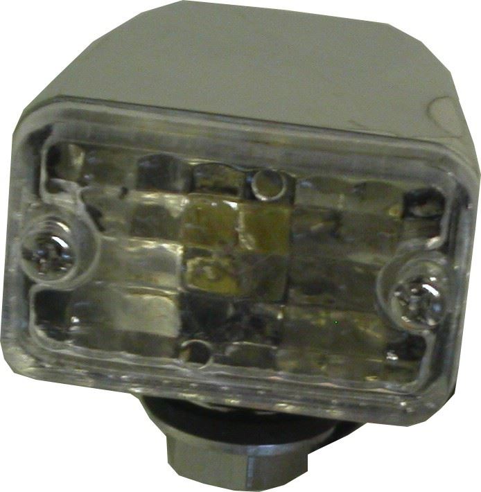 Marker Light Chrome Mini with Clear Lens