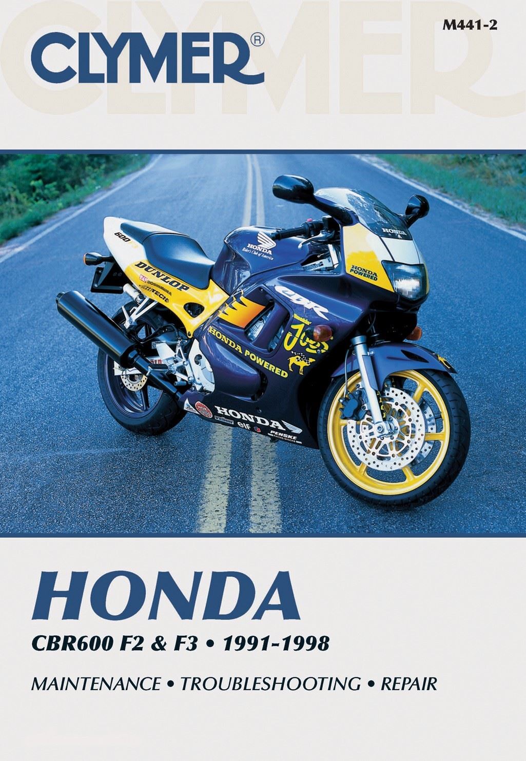 Clymer Manual For Honda CBR600 F2 & F3 91-98