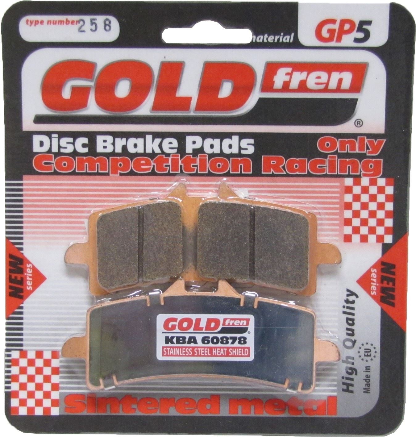Goldfren GP5-258, FA447, SBS841, DP978