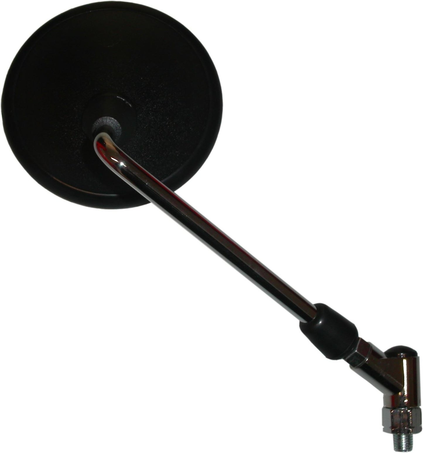 Mirror Right 10mm Black Round Chrome Stem Yamaha RD350LC