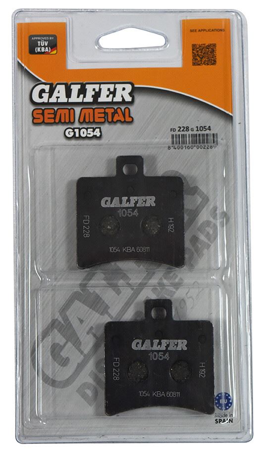 Galfer Brake Pad FD228,AD150,FA298,SBS547,VD974