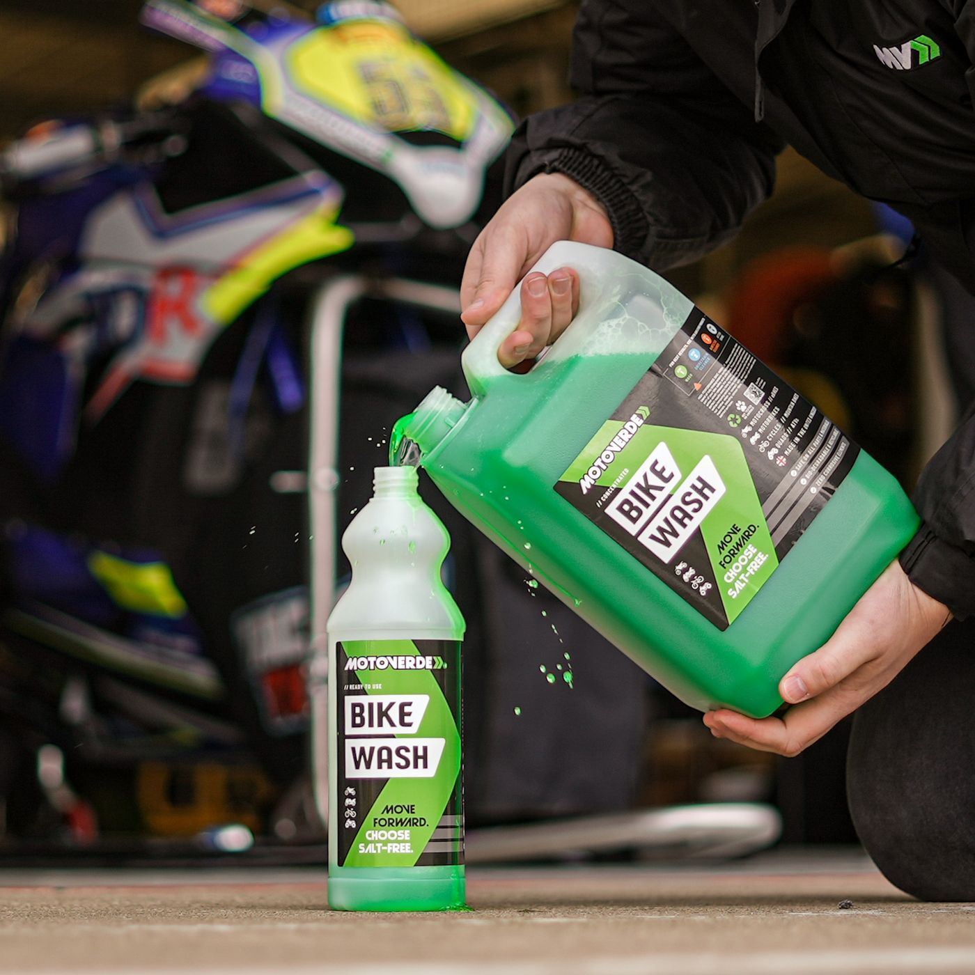 Motoverde Pro Green Bike Wash Concentrate 5L (Makes 10L of Wash) (4)
