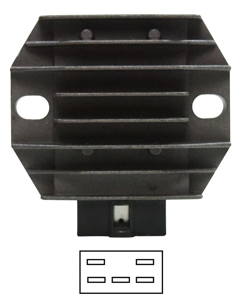 Regulator Rectifier For Yamaha XJ600 97-98, YP125, 150, 180, 250, Peugeot Loox