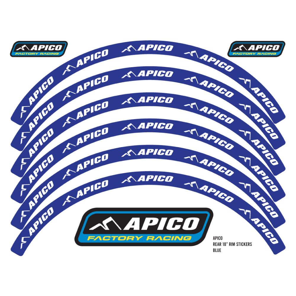 Rim stickers FOR Blue (WhiteText)