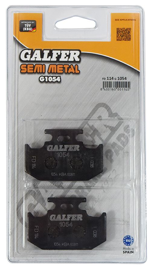 Galfer Brake Pad FD114,AD001,VD432,FA152,FDB659,SBS632