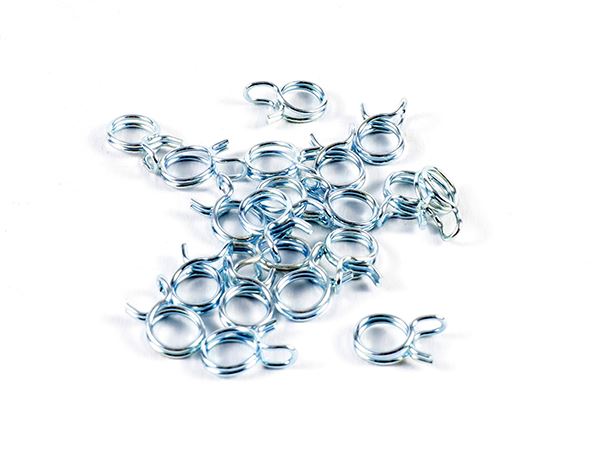 Petrol Pipe Clips 8mm Mikalor Double Wire Type