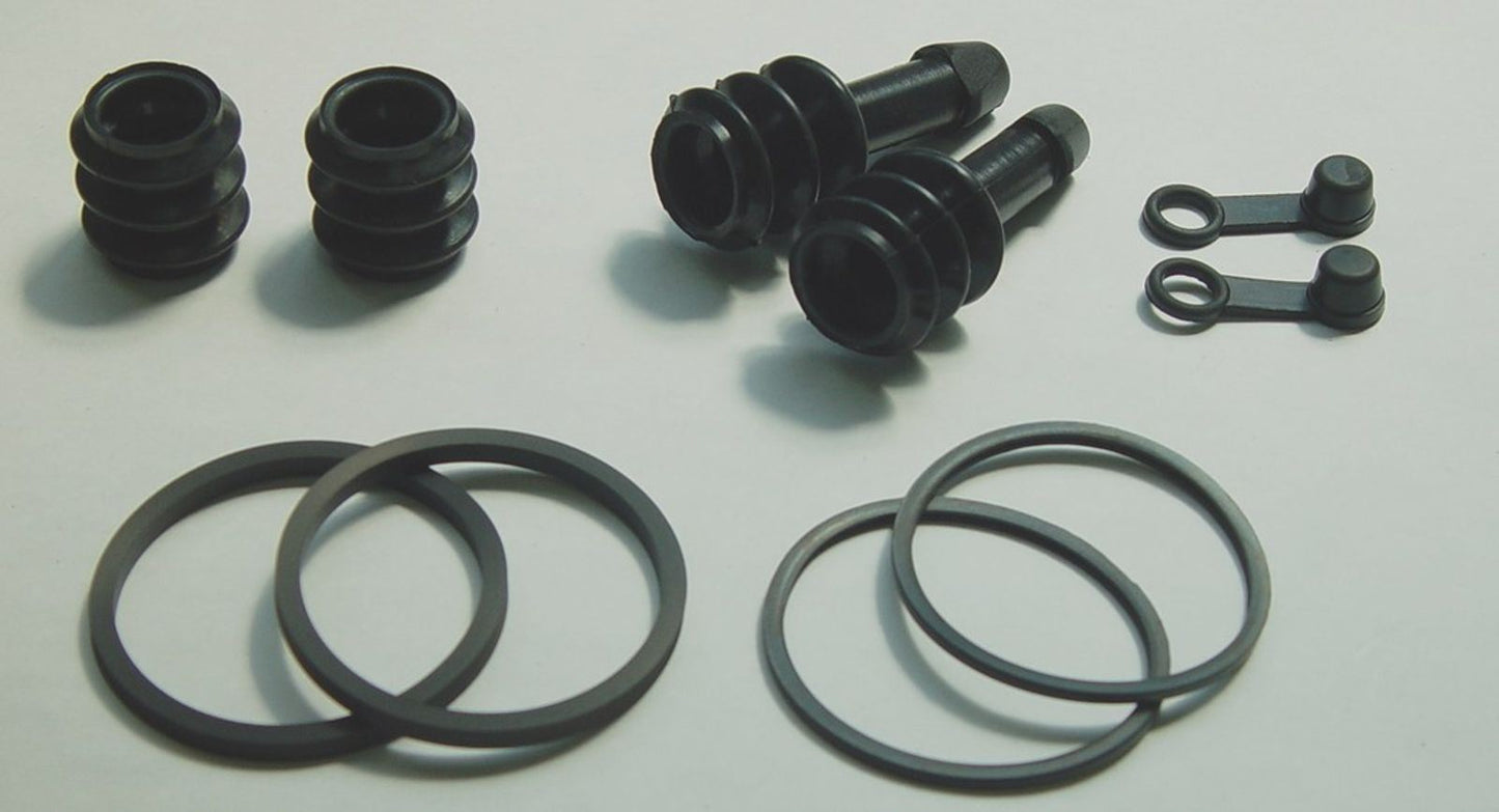 TourMax Brake Caliper Seal Rebuild Kit Front Kawasaki ZX550A1-3 84-86, GPZ600R 85-87, VN700 85, VN750A 86-98, GPZ750A1-3 83-84, GPZ900R 84-89, ZL1000 Eliminator 87, ZX1000A1-2 85-86, ZG1200A1, B1-11 86-97, ZN1300A1-6 83-88