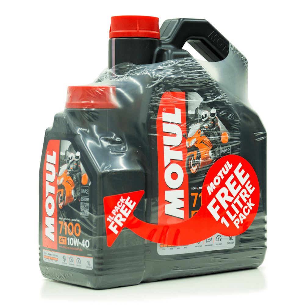 Motul 7100 10w40 4T 100% Synthetic 4 Litre