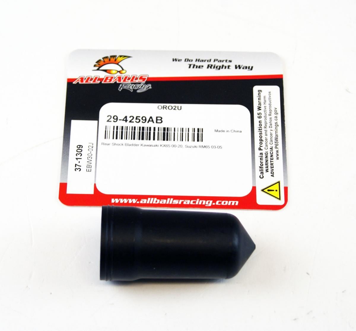Rear Shock Bladder Kawasaki KX65 00-01, KX65 00-22, KX65 02-22, Suzuki RM65 03-05