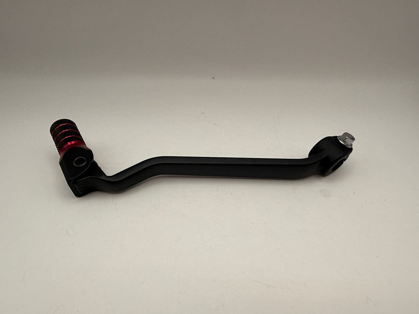 Gear Lever Alloy Black with Red Tip Honda XR400R 96-04, Yamaha YFM700R Raptor 06-20