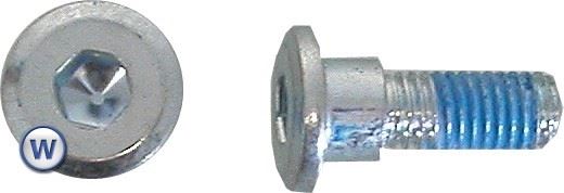 Bolts Disc Allen 8mm x 20mm Honda 8mm Allen, 16mm Diameter (Per 10)