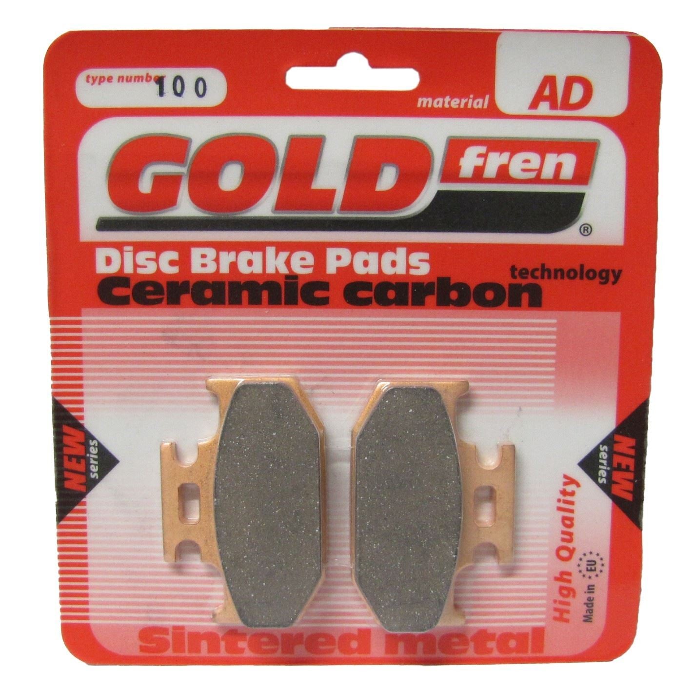 Goldfren Brake Pads AD100, VD432/2, FA152/2, SBS648