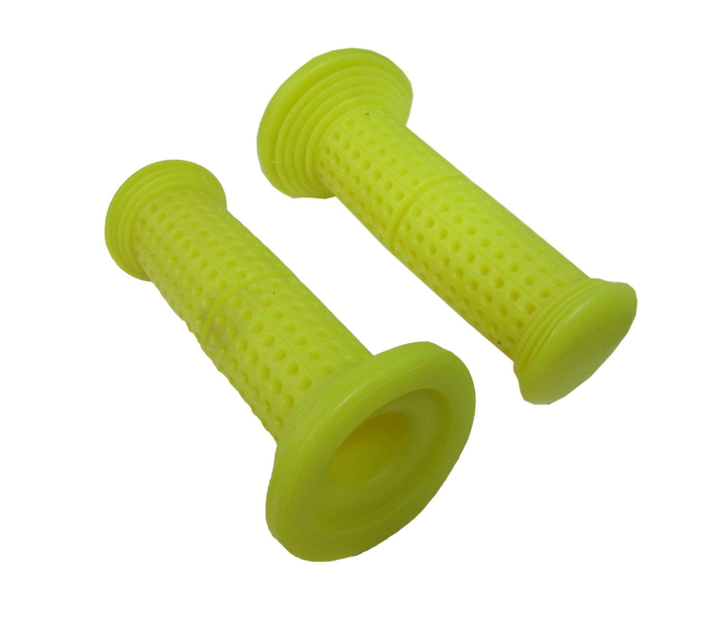 Grips Small Dimple Yellow For 7/8" Handlebars (Pair)