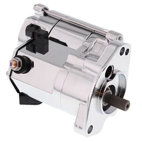 Starter Motor 1.7 Chrome Harley FLHPEI Police Road King 2003, FLHPI Police Electra Glide STD 2003, FLHR Road King 94-98, FLHR Road King 00-06, FLHR Road King Classic 1999, FLHRCI Road Glide Classic (EFI) 00-01, FLHRCI Road King Classic (EFI) 1998
