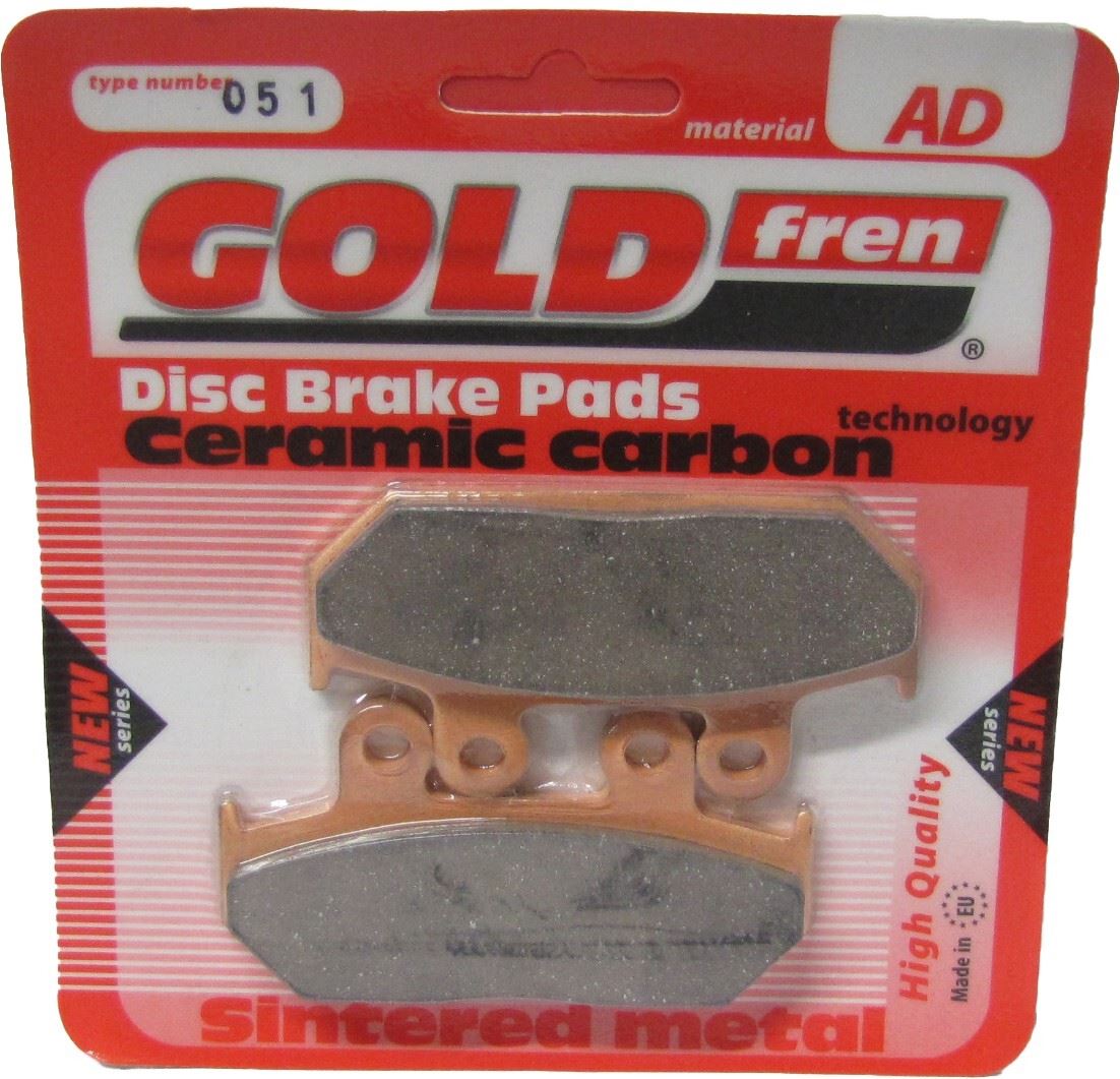 Goldfren Brake Pads AD051, VD143, FA124, FDB452/R, SBS600