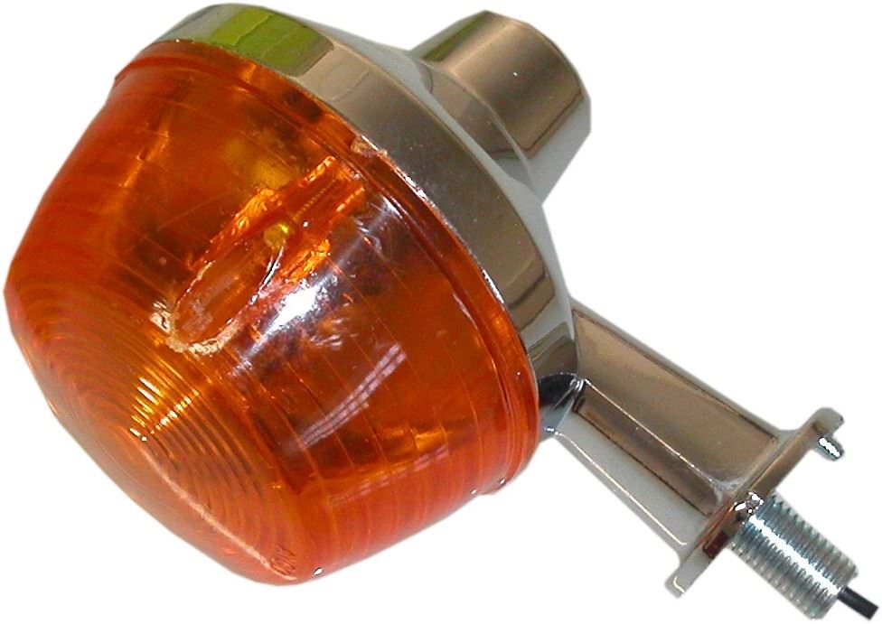 Indicator Kawasaki KH100A,G2-4 Short Stem (Amber) (Stem Length 28mm & 10mm Thread)
