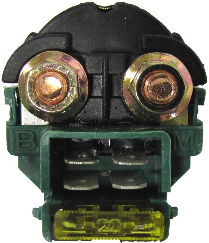 Starter Relay Honda VFR 400 R 86-92, XBR 500, NTV 650 88-92, VFR 750 F 86-89, VFR 750 R 88-90 Kawasaki Models, Aprilia Group Models, Triumph Models OE Refs: 27010-0796, 35850-MF5-751, 27010-1269, 27010-1213, 27010-0778, 39740051A