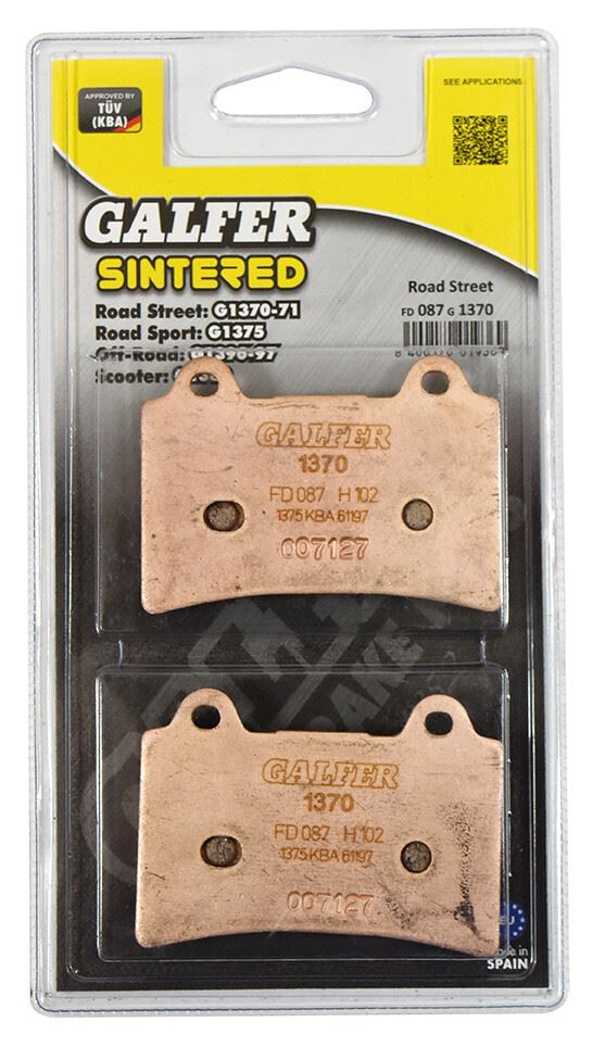 Galfer Brake Pad FD087,AD073,VD242,FA123,FDB662,SBS590