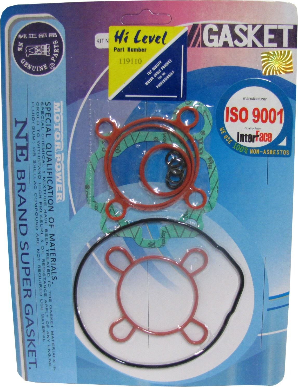 Top Set AM6 Engine which includes 3 types of head gasket