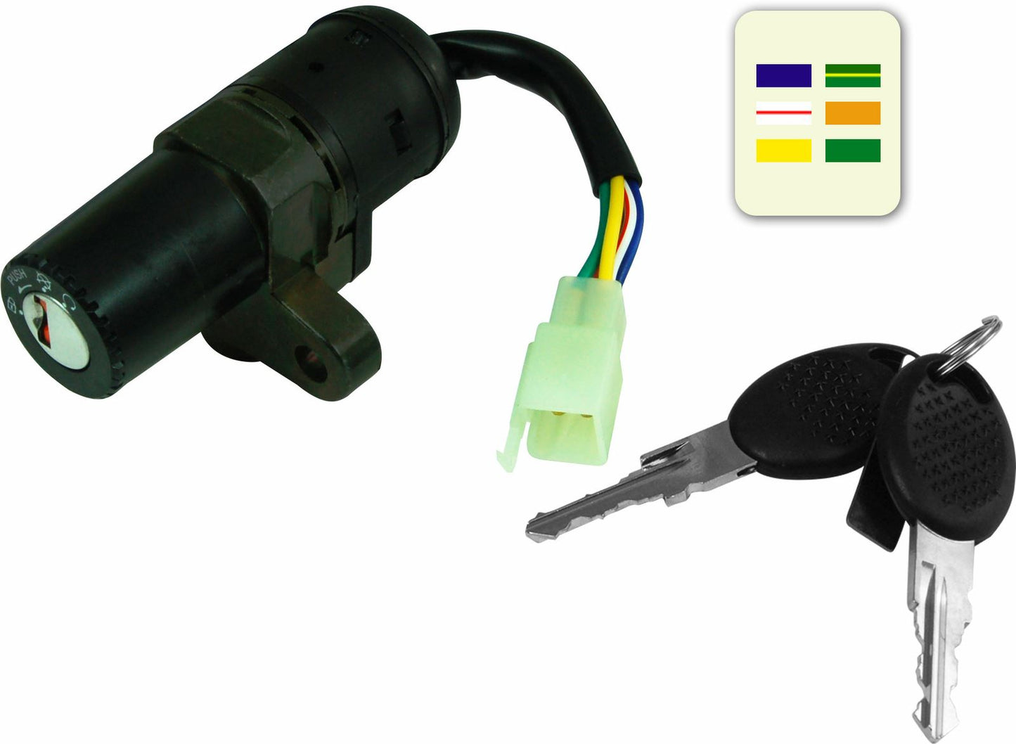 Ignition Switch Yamaha XT125X,R 07-09,DT50X,R 07-11 (Each)