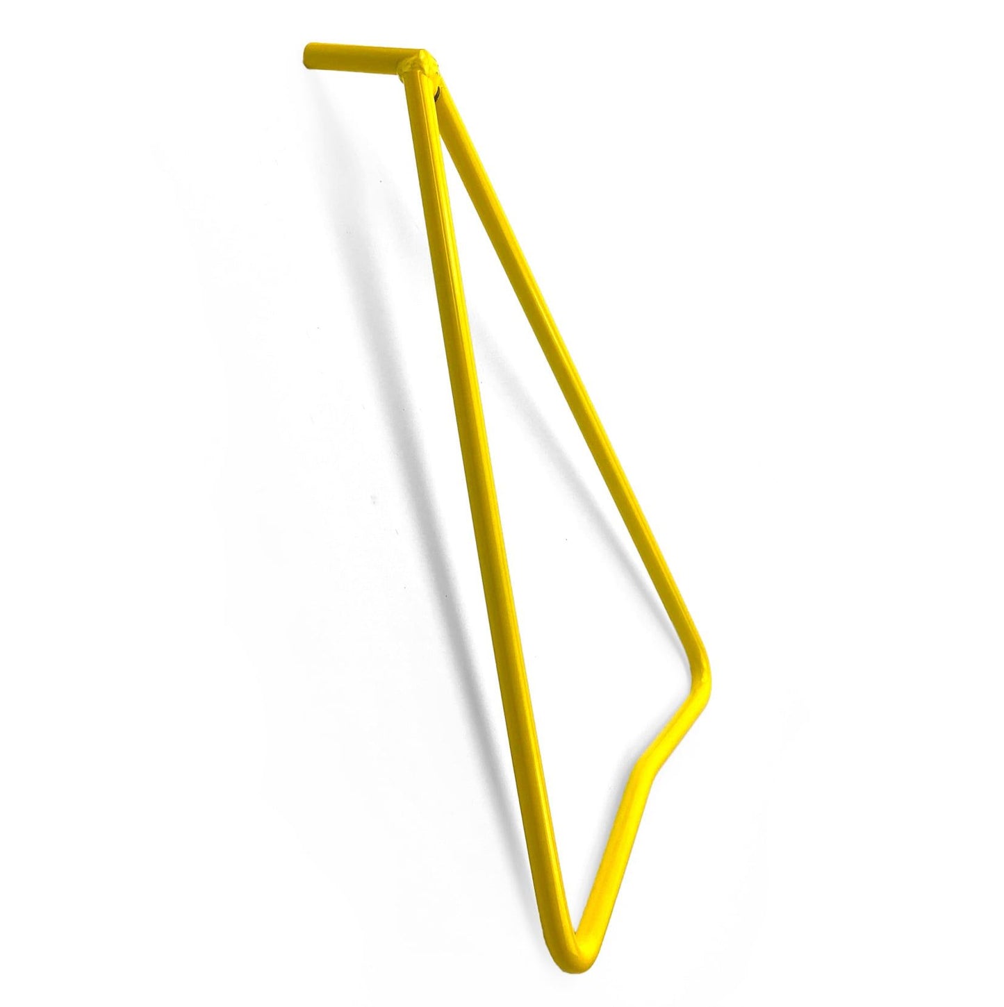 TRIANGLE SIDE PROP STAND YELLOW, FOR 11.50mm OR BIGGER REAR SPINDLES