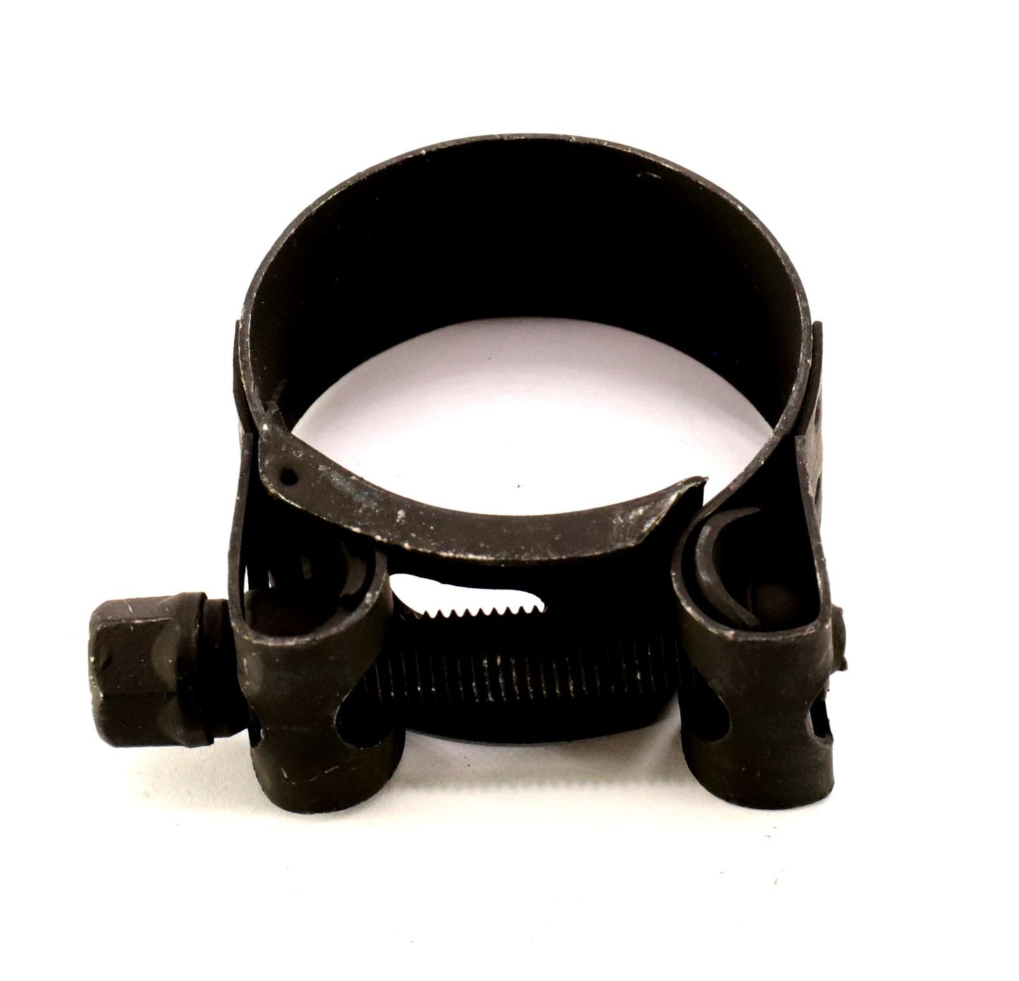 Mikalor Exhaust Clamp 37-40mm S/S With Zinc Bolt (Black))