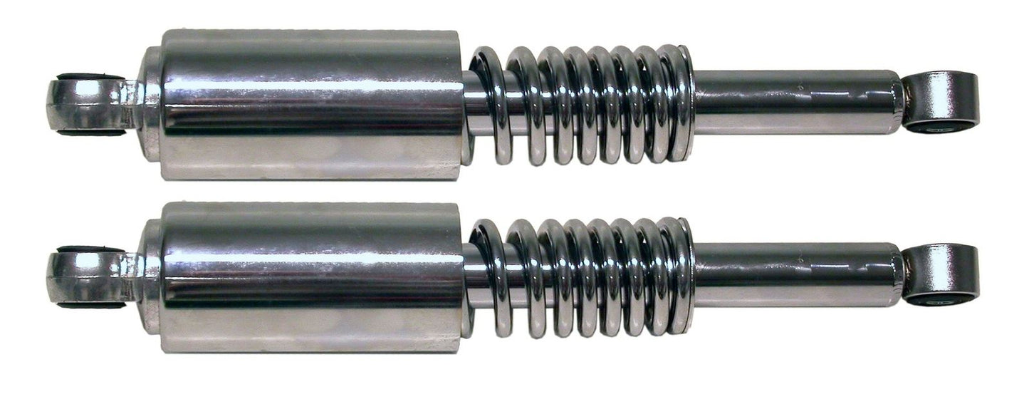 Shocks 330mm Pin+Pin Honda CG125 (All Chrome Including Covers)