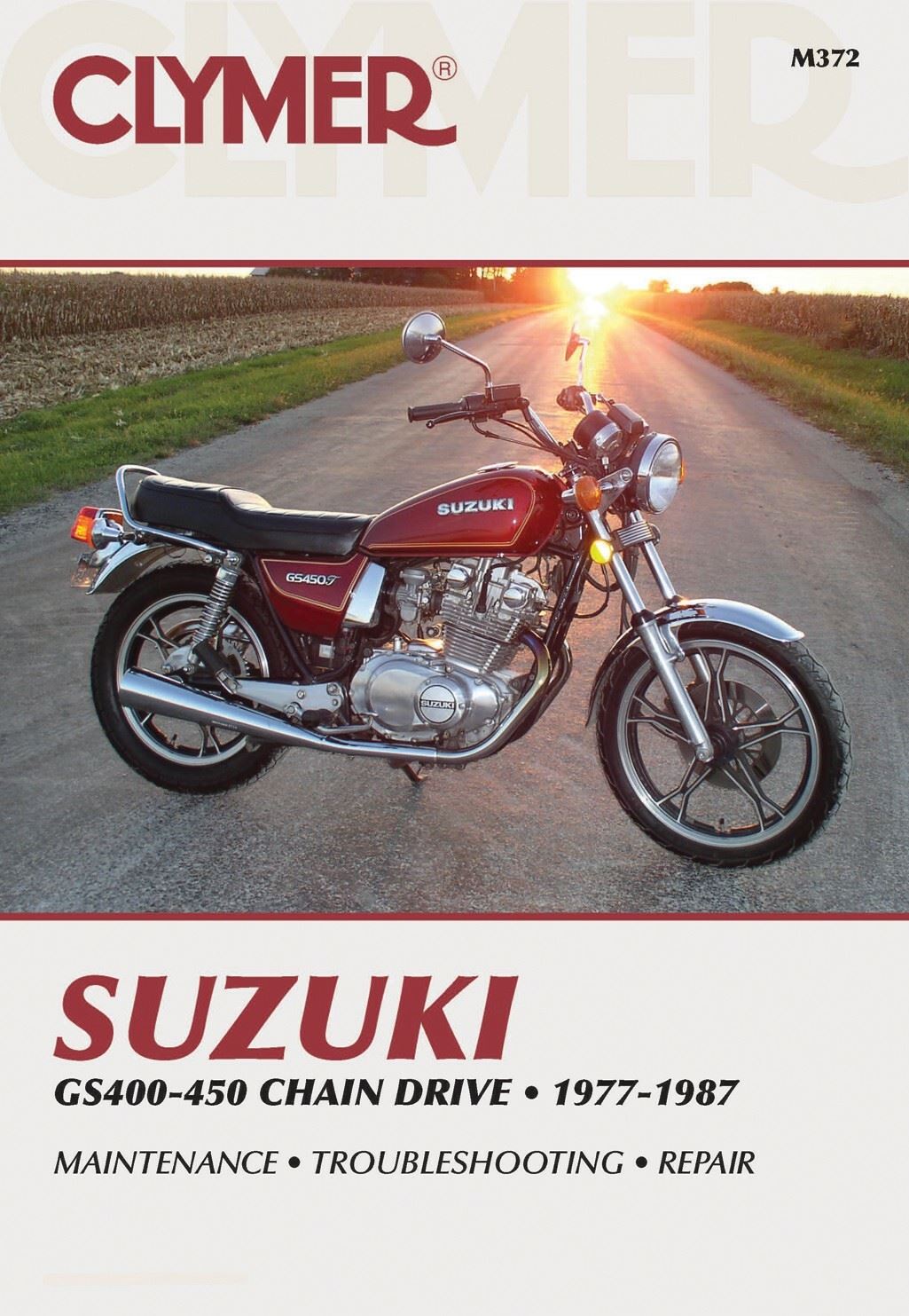Clymer Manual For Suzuki GS400-450 Chain Drive 77-87