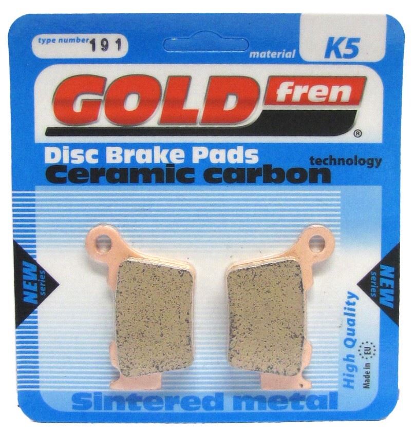 Goldfren Brake Pads K5-191, FA368, SBS791, FDB2165, DP935, VD997