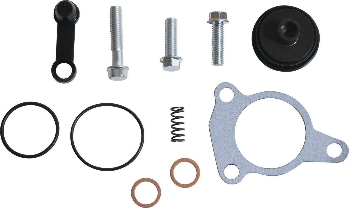 Slave Cylinder Rebuild Kit Clutch Husqvarna 701 Enduro 16-18, 701 Supermoto 17-18, FC 450 16-21, FC 450 Rockstar Edition 18-20, FE 450 17-21, FE 501 17-21, FE 501s 20-21, FS 450 18-21, FX 450 2017, FX 450 18-21, KTM SMR 450 2021