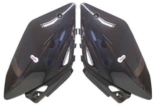 Side Panels For Honda CRF 450 R EU 2005-2006 Competition Plastics Black Pair