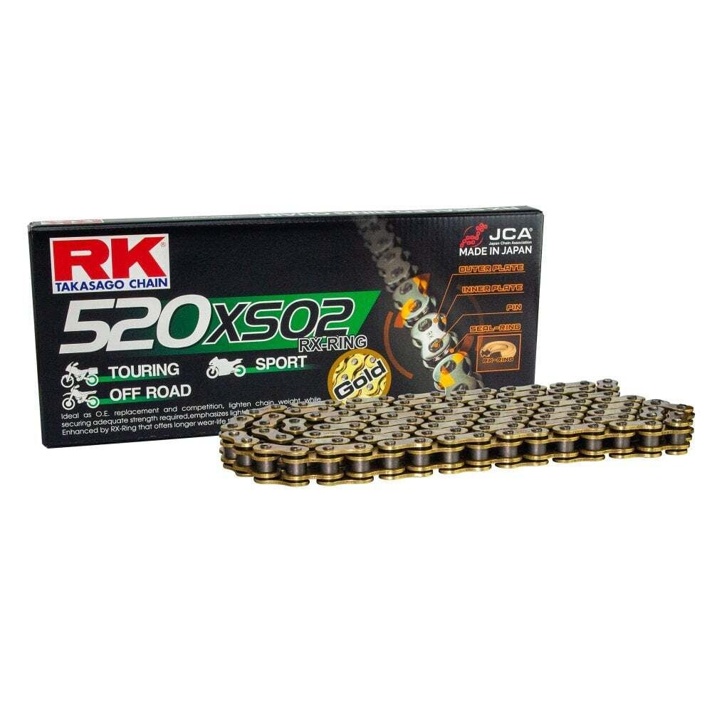 RK Chain For Ducati 900 SS 98-2002 520 XSO 98 Links
