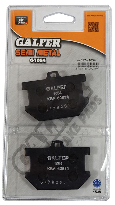 Galfer Brake Pad FD017,AD082,VD205,VD212,FA34,FDB134R,SBS507