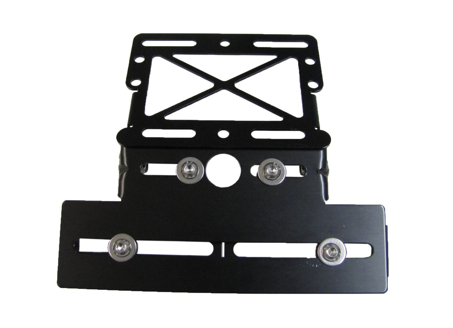 Complete Taillight Bracket Universal & Adjustable Black