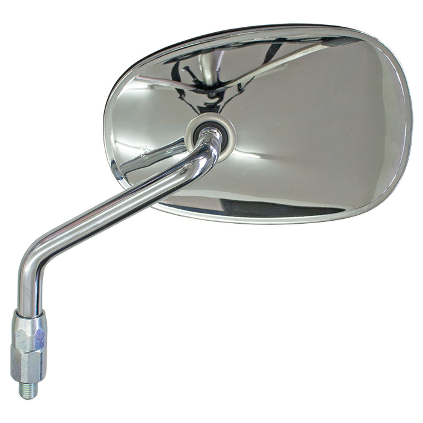 Mirror Left 10mm Chrome Kawasaki VN900 Classic 2014, Vulcan 900 Classic (VN900B) 14-20 (E-Marked) OE Ref: 56001-0282