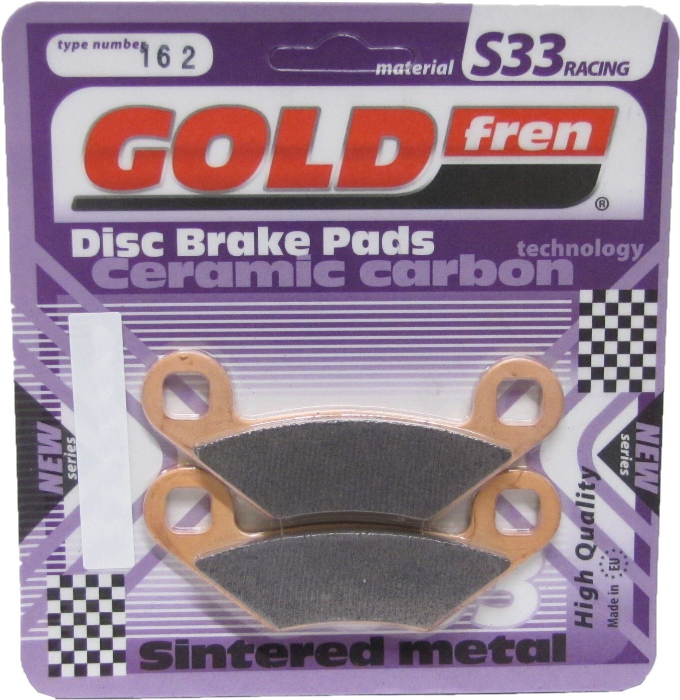 Goldfren Brake Pads S33-162, VD940, FA159, FDB2055, SBS642