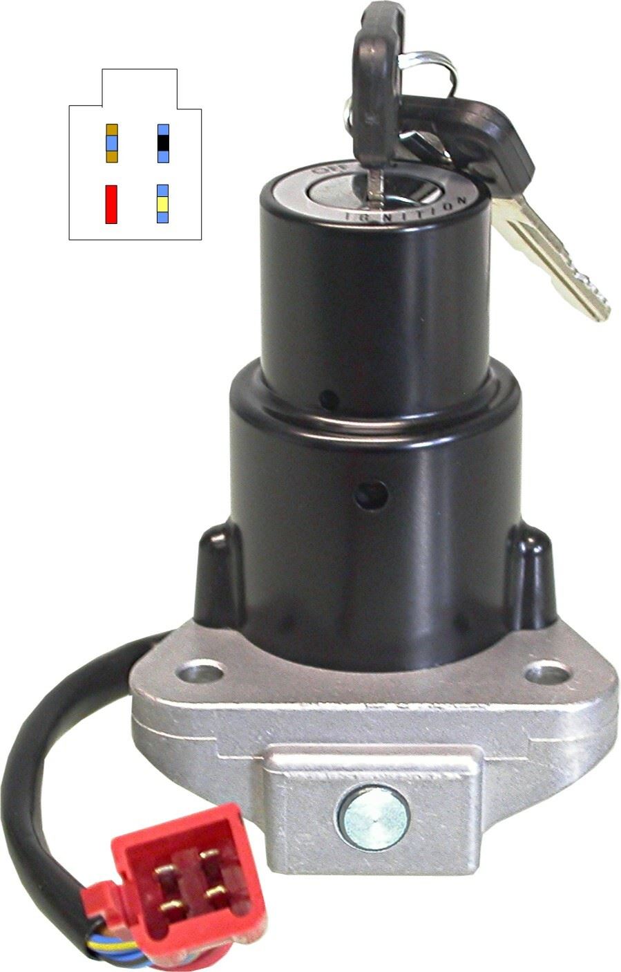 Ignition Switch Yamaha DT125R 98-04 (4 Wires)