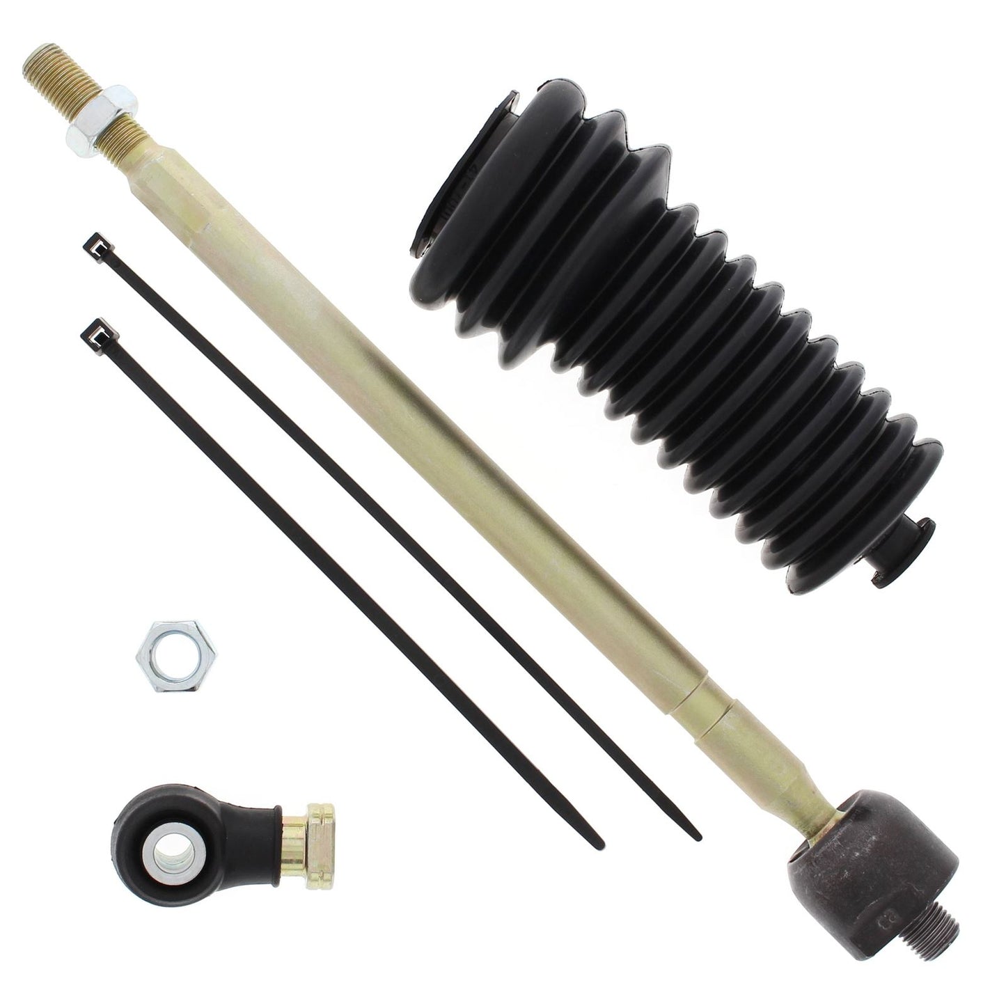 Rack Tie Rod Kit - Right Polaris LSV Electric 4x4 11-12, Ranger 4x4 400 10-14, Ranger 4x4 500 Crew 11-12, Ranger 4x4 500 Crew Midsize 2013, Ranger 4x4 500 EFI 11-12, Ranger 4x4 500 Midsize 2013, Ranger 4x4 800 EFI Midsize 13-14, Ranger 570 2014,