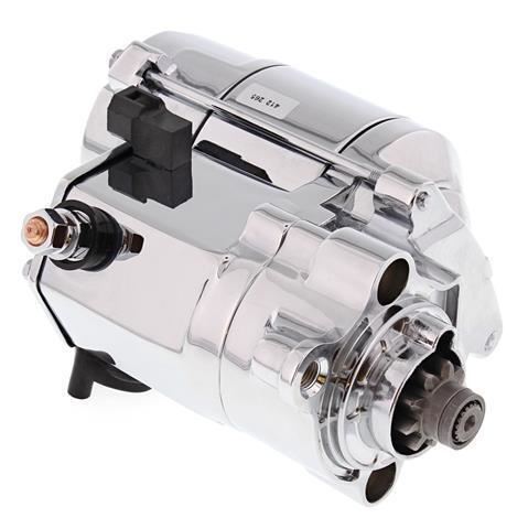 Starter Motor 1.4 Chrome Buell Blast 00-09, Cyclone 97-02, Firebolt XB12R 05-09, Firebolt XB9R 03-06, Lightning S1 96-98, Lightning X1 00-02, Lightning XB12S 05-09, Lightning XB9S 03-09, Thunderbolt 95-01, Ulysses XB12X DX 06-09, Ulysses XB12X FX