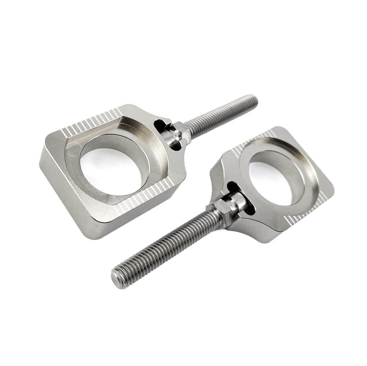 CHAIN ADJUSTER AXLE BLOCKS & ADJUSTER YAMAHA YZ250F 12-20, YZ450F 10-20, ALLOY